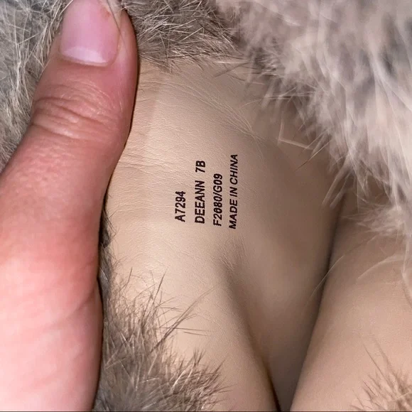 Tan Coach Fur Winter Boots - Picture 7 of 7